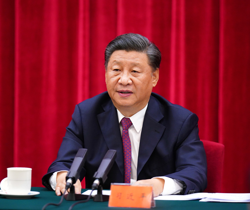 9月3日下午,中共中央、国务院、中央军委在北京人民大会堂举行座谈会,纪念中国人民抗日战争暨世界反法西斯战争胜利75周年。中共中央总书记、国家主席、中央军委主席习近平出席座谈会并发表重要讲话。